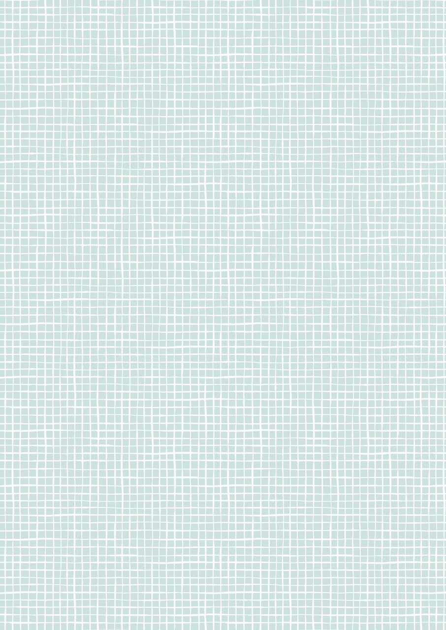 Lewis & Irene Bella Bunny and Bear Fabric Collection Pale Blue Check A646.3