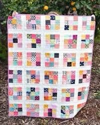 Erica Jackman Modern Postage Stamp Quilt Pattern - 2 Size Variations Per Pattern