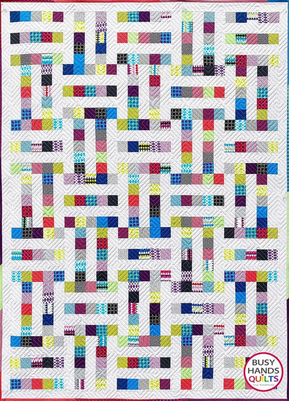 Busy Hands Quilts Family Ties Quilt Pattern - 6 Size Variations Per Pattern