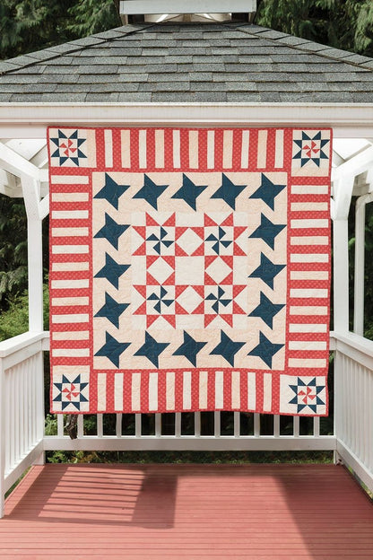 Kathy Flowers Oh Glory! 11 Projects to Salute the Stars & Stripes Pattern Book - 11 Projects Per Book (Softcover)