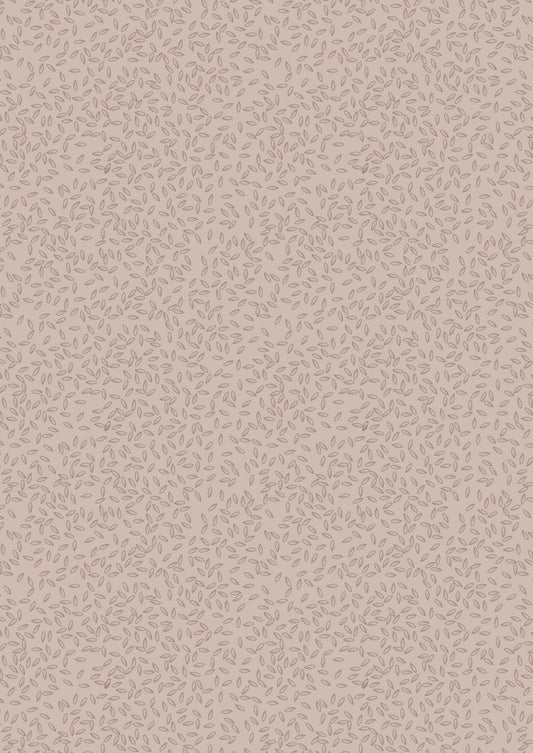 Lewis & Irene Autumn Fields Reloved Fabric Collection Seeds on Natural A677.2