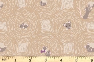 Lewis & Irene Autumn Fields Reloved Fabric Collection Harvest Nests on Hay A679.1