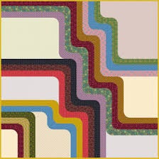 Sew Kind of Wonderful Long Walk Quilt Pattern Finished Size: 94"x94"