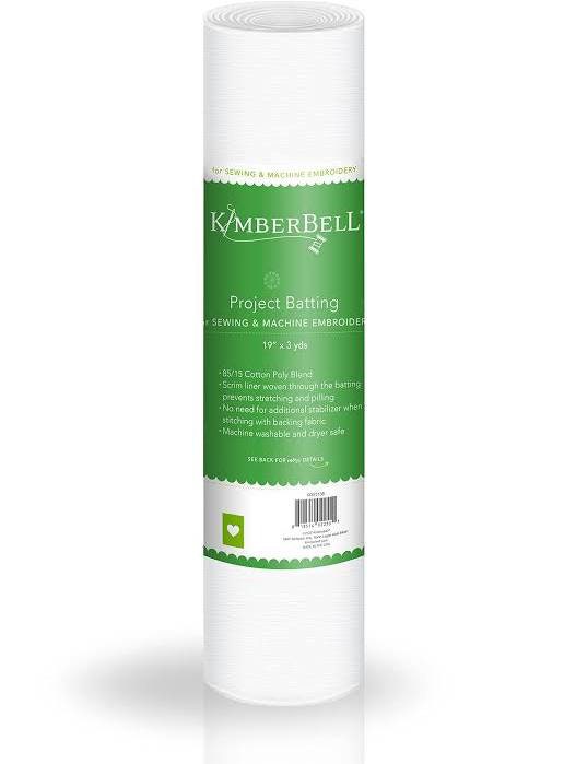 Kimberbell Project Batting Cotton/Poly Blend Roll 60"x60"