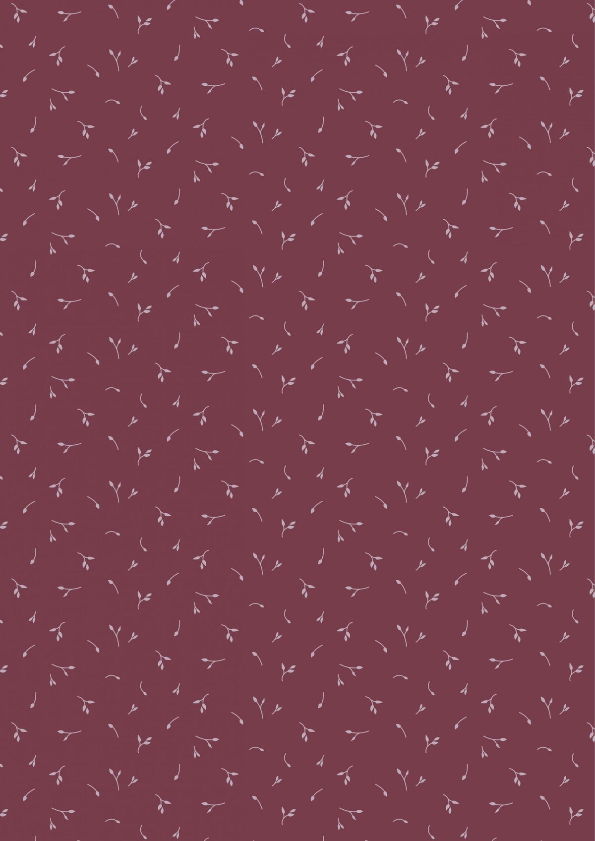 Lewis & Irene Meadowside Fabric Collection Seeds of Solitude on Wine Premium 100% Cotton Quilt Shop Quality Fabrics