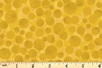 Lewis & Irene Bumbleberries Blenders Fabric Collection Sunflower BB335 Authentic Premium 100% Cotton Quilt Shop Quality Fabrics