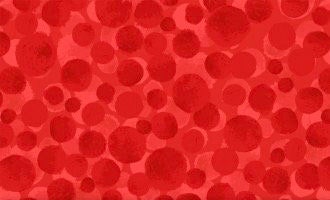 Lewis & Irene Bumbleberries Blenders Fabric Collection Ladybird Red BB341 Authentic Premium 100% Cotton Quilt Shop Quality Fabrics
