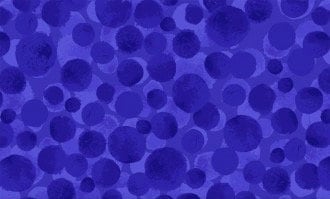 Lewis & Irene Bumbleberries Blenders Fabric Collection Bright Blue BB344 Authentic Premium 100% Cotton Quilt Shop Quality Fabrics