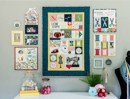 RETIRED!! Kimberbell Oh Sew Delightful Quilts & Decor Collection (ME CD/Book, Embellishment Kit, Fabric Kit, and Thread Set Available)