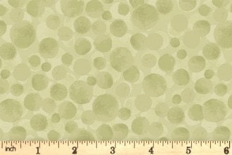Lewis & Irene Bumbleberries Blenders Fabric Collection Gentle Green BB268