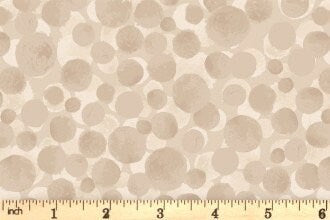 Lewis & Irene Bumbleberries Blenders Fabric Collection Light Beige BB331 Authentic Premium 100% Cotton Quilt Shop Quality Fabrics