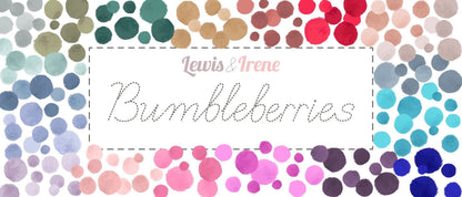 Lewis & Irene Bumbleberries Blenders Fabric Collection Cornflower BB340 Authentic Premium 100% Cotton Quilt Shop Quality Fabrics