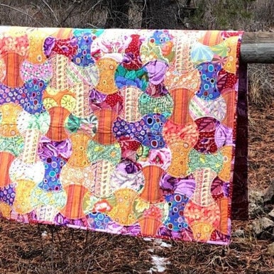 Quiltsmart Apple Core Quilt Printed Interfacing Pack - 3 Size Variations Per Pattern