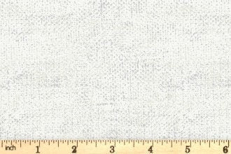 Lewis & Irene Marvelous Metallics Fabric Collection Metallic Silver Texture on Cream MM2.1