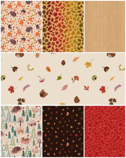 Lewis & Irene A Winter Nap Fabric Collection Quilt Kit #1 Finished Size: 48”x48”