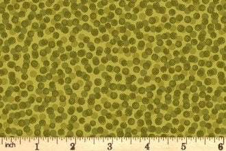 Lewis & Irene The Orchard Fabric Collection Abstract Berries on Green Authentic Premium 100% Cotton Quilt Shop Quality Fabrics