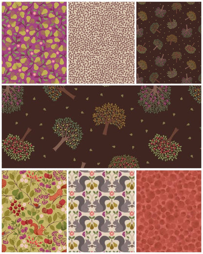 Lewis & Irene The Orchard Fabric Collection Table Runner Kit #3 Finished Size: 20”x44” Premium 100% Cotton Fabrics