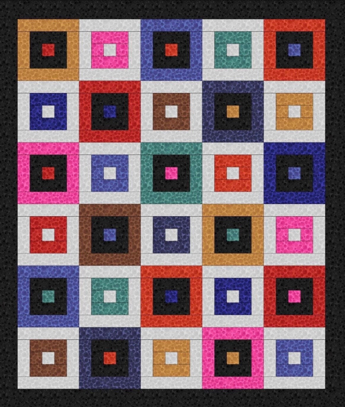 Lewis & Irene Bumbleberries Blenders Fabric Collection Quilt Kit #2 Finished Size: 56"x66"