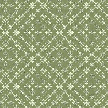 Maywood Studio Kimberbell Vintage Flora Fabric Collection Sparkle on Green Premium 100% Cotton Quilt Shop Quality Fabrics