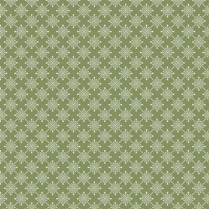 Maywood Studio Kimberbell Vintage Flora Fabric Collection Sparkle on Green Premium 100% Cotton Quilt Shop Quality Fabrics