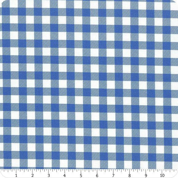 Lewis & Irene Americana Fabric Collection Blue Plaid Authentic Premium 100% Cotton Quilt Shop Quality Fabrics