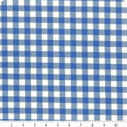 Lewis & Irene Americana Fabric Collection Blue Plaid Authentic Premium 100% Cotton Quilt Shop Quality Fabrics