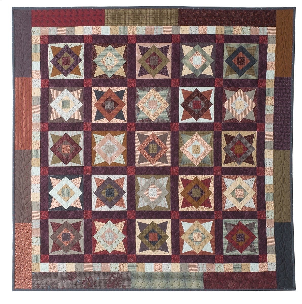 One Sister Janet Rae Nesbit Down Home Quilt Pattern Book - 7 Quilt Patterns & 3 Small Projects Per Book (Softcover)