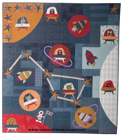 One Sister Janet Rae Nesbit Drive Me Crazy Quilt Pattern Book - 6 PPatterns & Creative Ideas Per Book (Softcover)