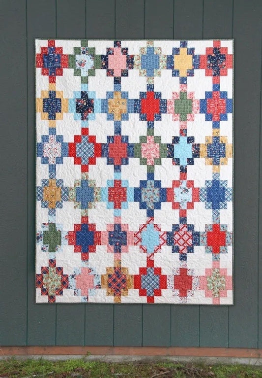 Cluck Cluck Sew Planted Quilt Pattern - 5 Size Variations Per Pattern