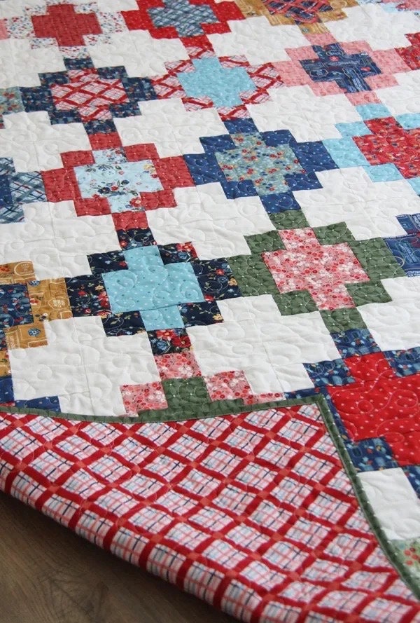 Cluck Cluck Sew Planted Quilt Pattern - 5 Size Variations Per Pattern