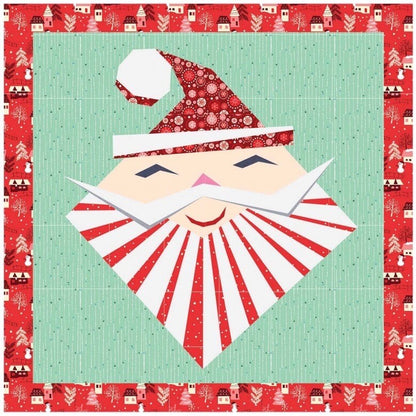 Hunter's Design Studio Hip St. Nick Wall Hanging Pattern - 2 Size Variations Per Pattern