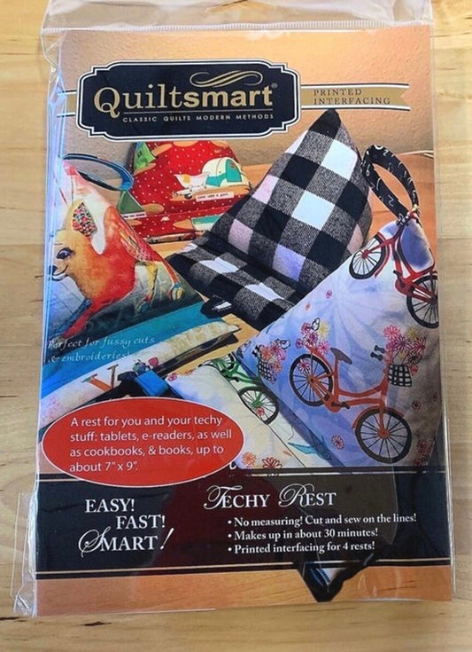 Quiltsmart Techy Rest Printed Interfacing & Instructions Pack