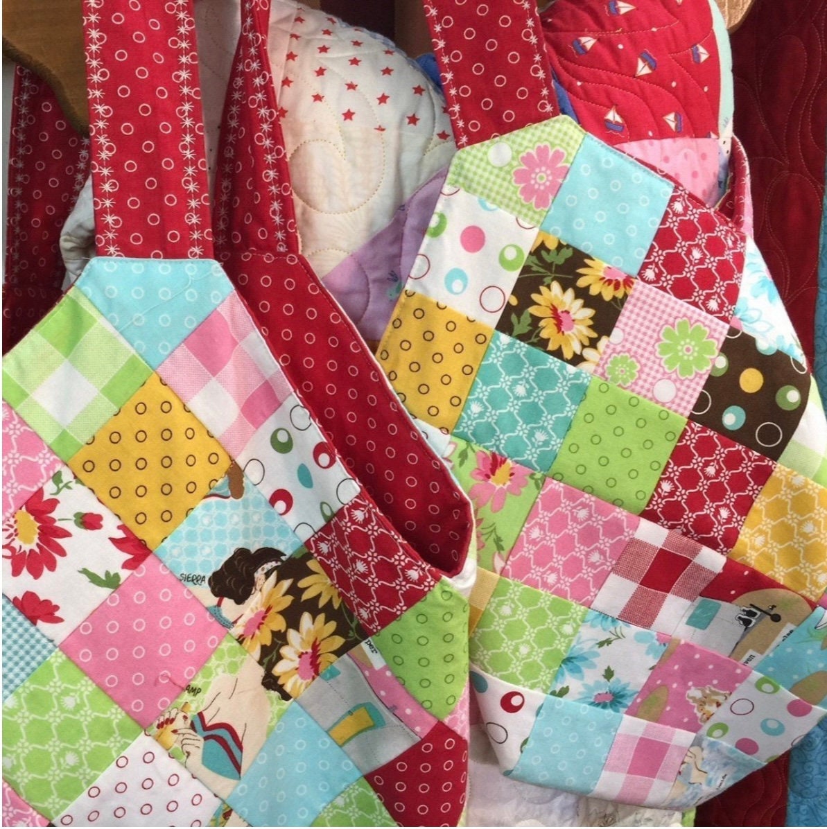 Quiltsmart Mondo Bag Printed Interfacing & Instructions Pack