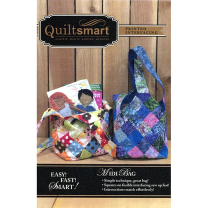 Quiltsmart Midi Bag Printed Interfacing & Instructions Pack