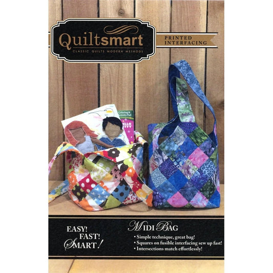 Quiltsmart Midi Bag Printed Interfacing & Instructions Pack