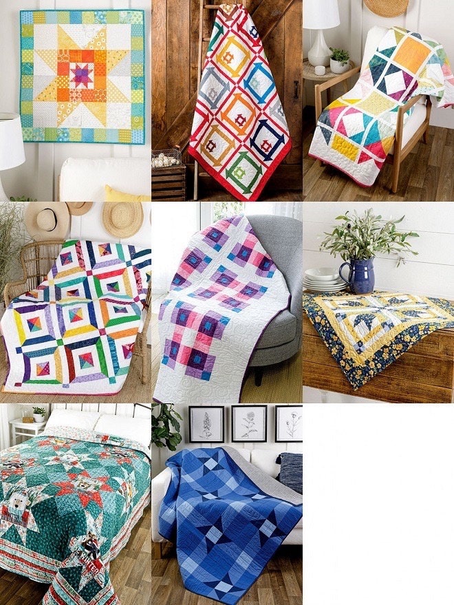 Annie's Quilting Quilts To Make In A Weekend Pattern Book (9 Patterns Per Book)