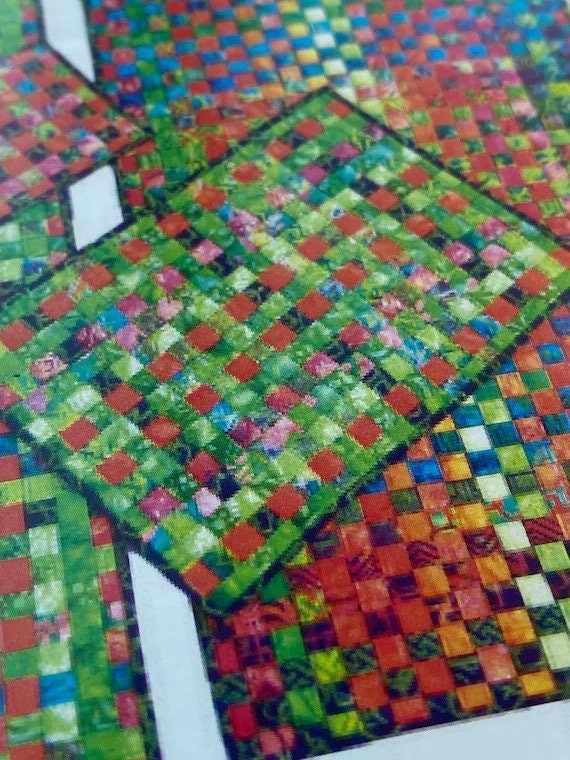 Aunties Two Crisscross Table Runner, Mug Rug, Placemat, Table Mat Pattern (4 Size Variations Per Pattern)