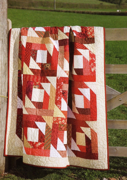 David & Charles Pam & Nicky Lintott Jelly Roll Quilts Pattern Book - 17 Projects Per Book (Softcover)