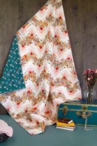 Limited Edition Art Gallery Keepsakes Quilt Kit Featuring Listen To Your Heart Fabric Collection Finished Size: 72"x81"