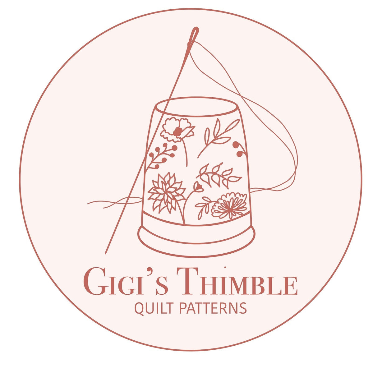 Gigi's Thimble Quilt Patterns Sprout Quilt Pattern - 3 Size Variations Per Pattern