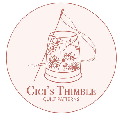Gigi's Thimble Quilt Patterns Sprout Quilt Pattern - 3 Size Variations Per Pattern