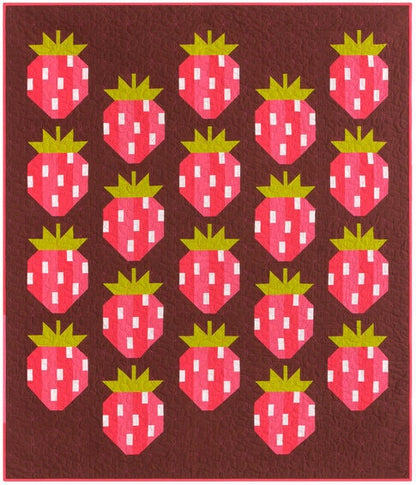 Elizabeth Hartman Berry Season Quilt Pattern - 3 Size Variations Per Pattern