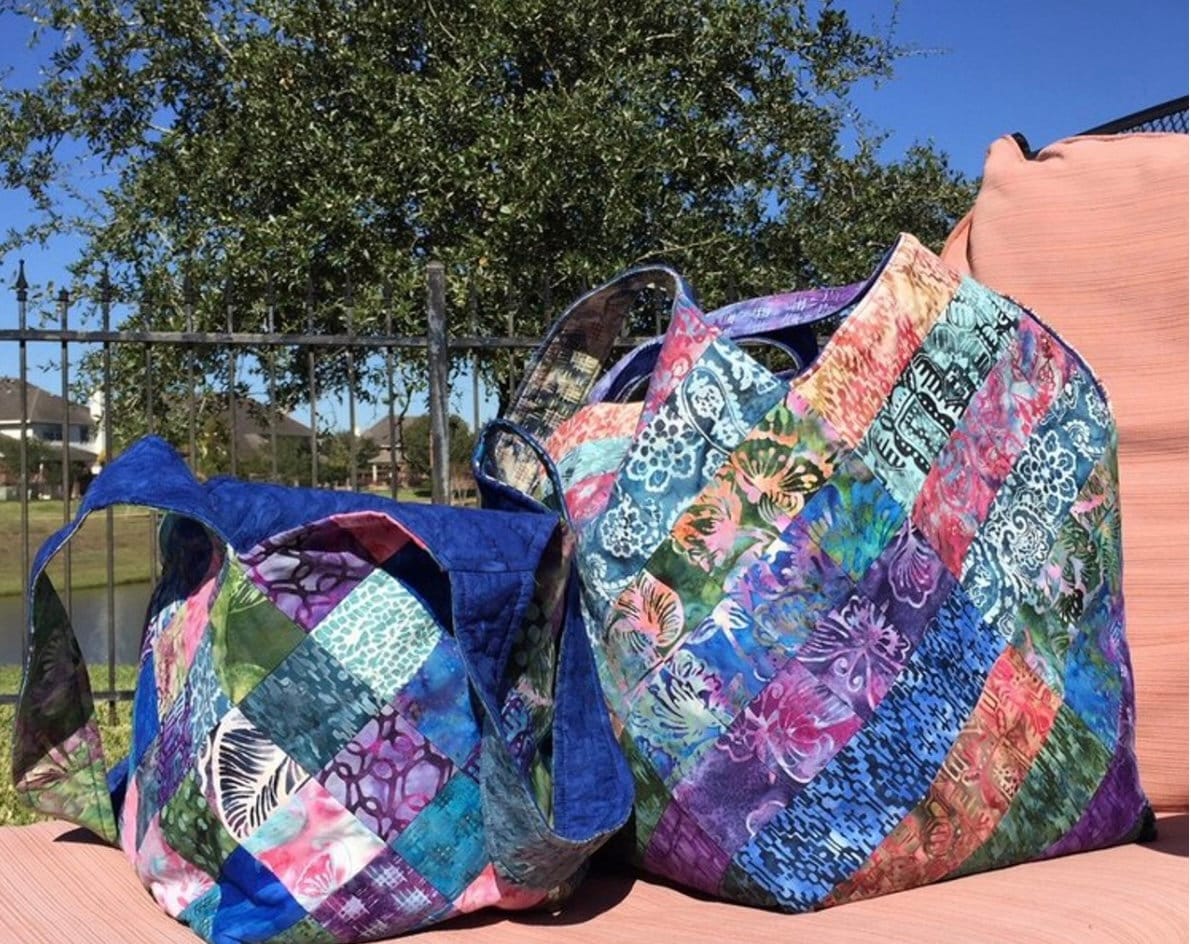 Quiltsmart Mondo Bag Printed Interfacing & Instructions Pack