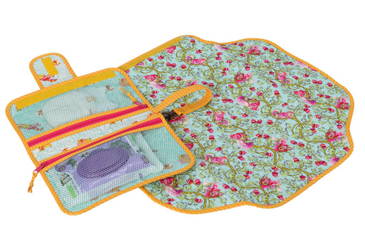ByAnnie Changing Station 2.0 Diaper Clutch & Changing Pad Pattern (14 Colors of 18"x54" Mesh Packs Sold Separately)
