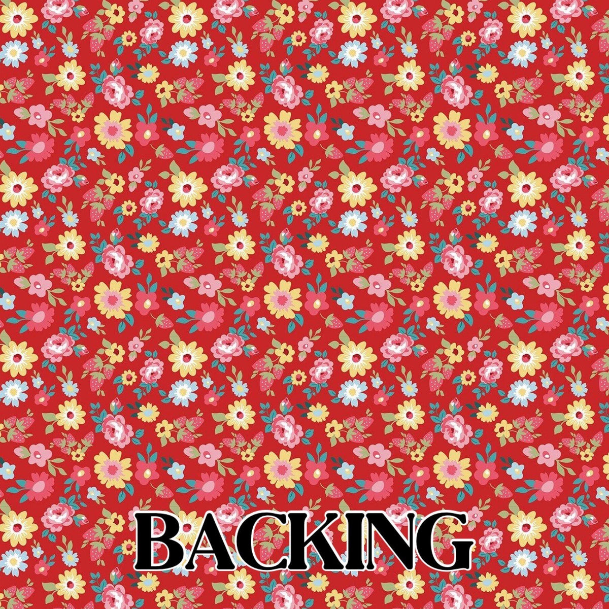 Poppie Cotton Sunny Kisses Quilt Kit Featuring Poppie Cotton Hopscotch & Freckles Finished Size: 68"x80"