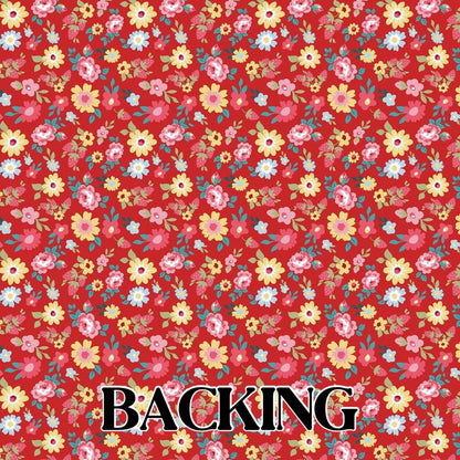 Poppie Cotton Sunny Kisses Quilt Kit Featuring Poppie Cotton Hopscotch & Freckles Finished Size: 68"x80"