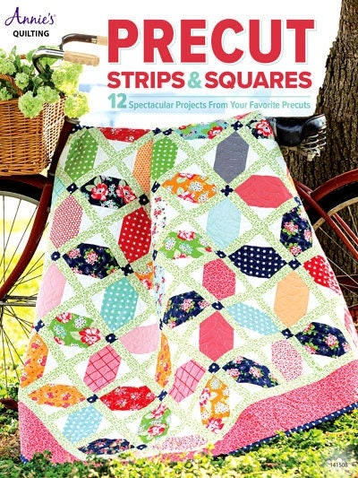 Annie's Quilting Precut Strips & Squares Pattern Book - 12 Patterns Per Book