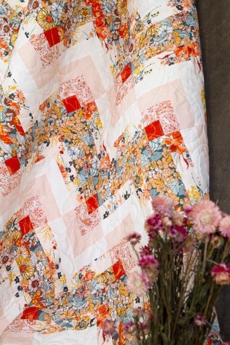 Limited Edition Art Gallery Keepsakes Quilt Kit Featuring Listen To Your Heart Fabric Collection Finished Size: 72"x81"
