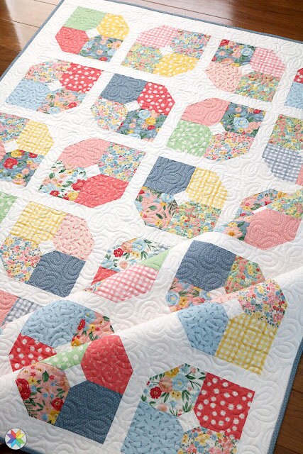 A Bright Corner Make Believe Quilt Pattern - 5 Size Variations Per Pattern