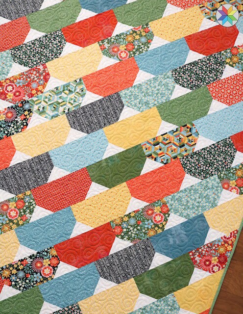 A Bright Corner Top Notch Quilt Pattern - 4 Size Variations Per Pattern